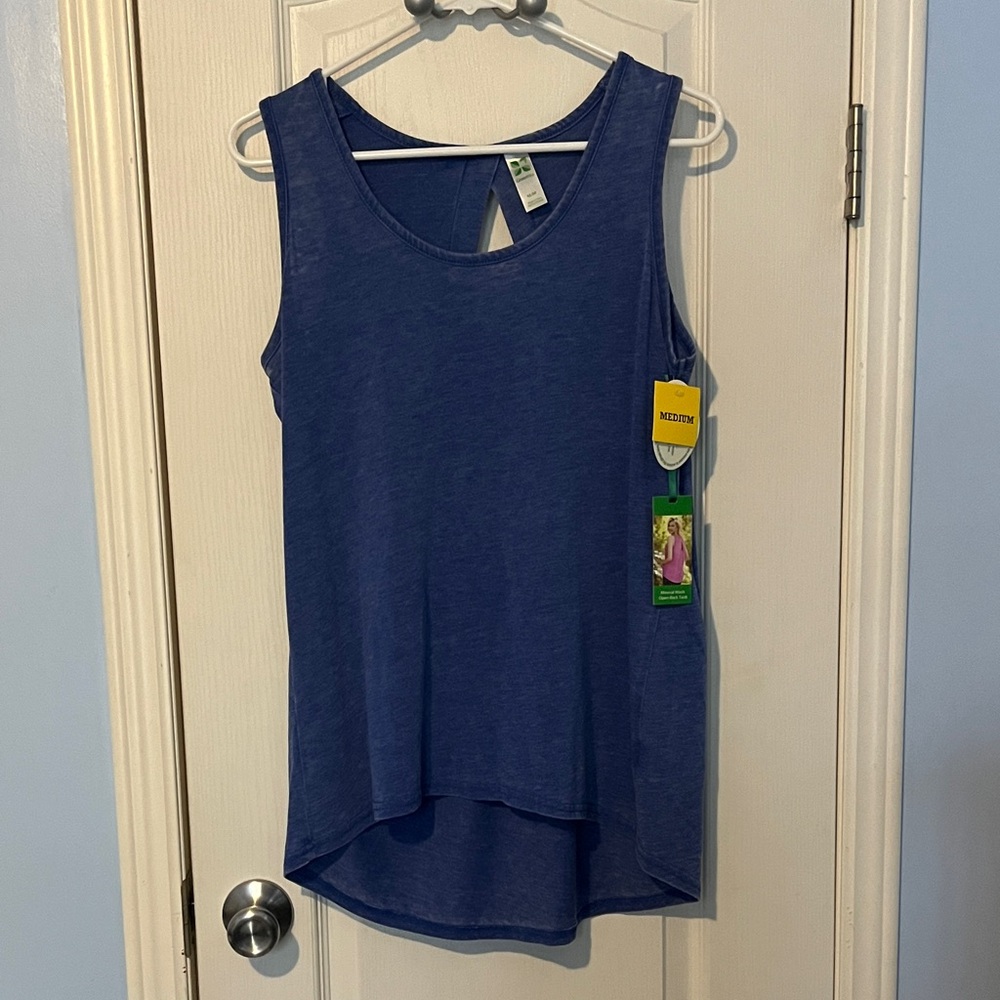 GreenTea Indigo Sleeveless Top